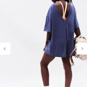 Free people - T Shirt Romper Electric Blue